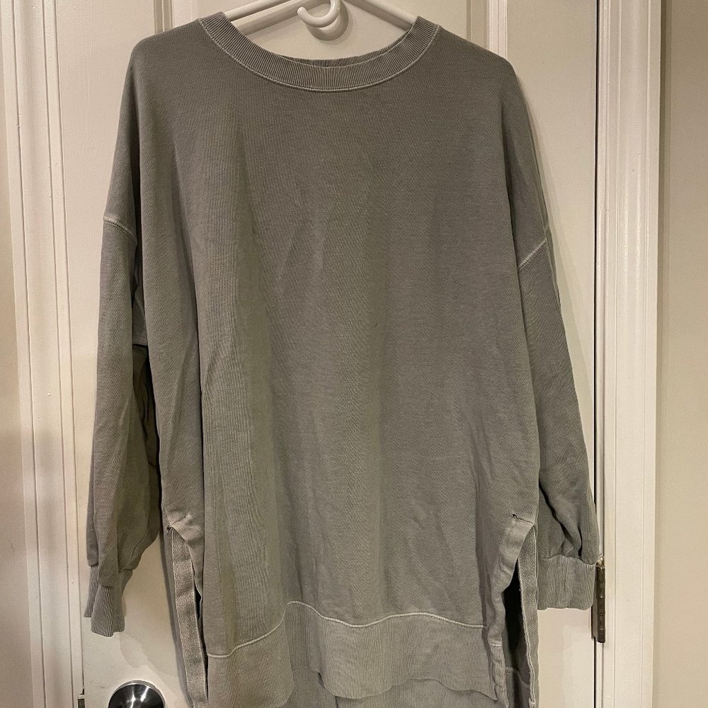 Grey Tunic Sweater